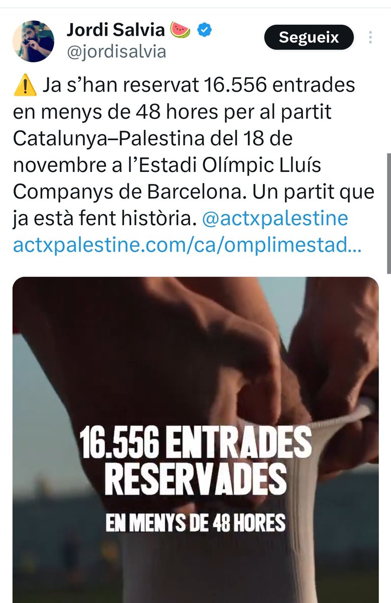 Els cupaires mai havien tingut tantes ganes per un partit de la selecció catalana, tot per gaudir de la seva estimada Palestina, la seva nació...