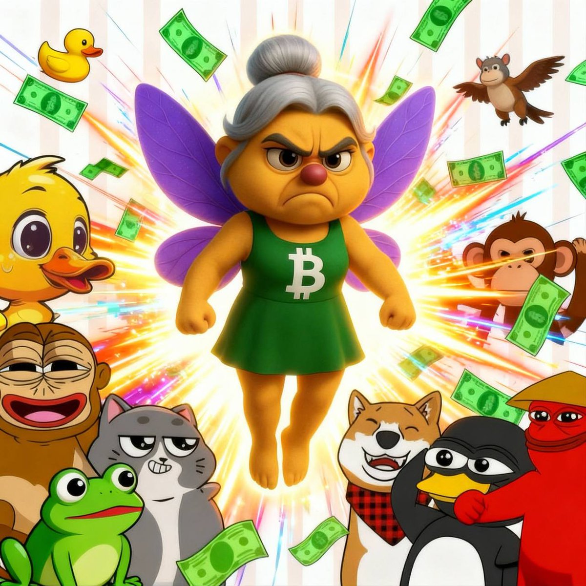TheBitcoinPixie's tweet photo. They laughed at the fairy once.
Soon, they will chase her magic.
Conviction built $PIXIE, not luck.
#Solana #BTC #MemeCoin #PixieArmy #FairySeason https://t.co/ezZYoml66z