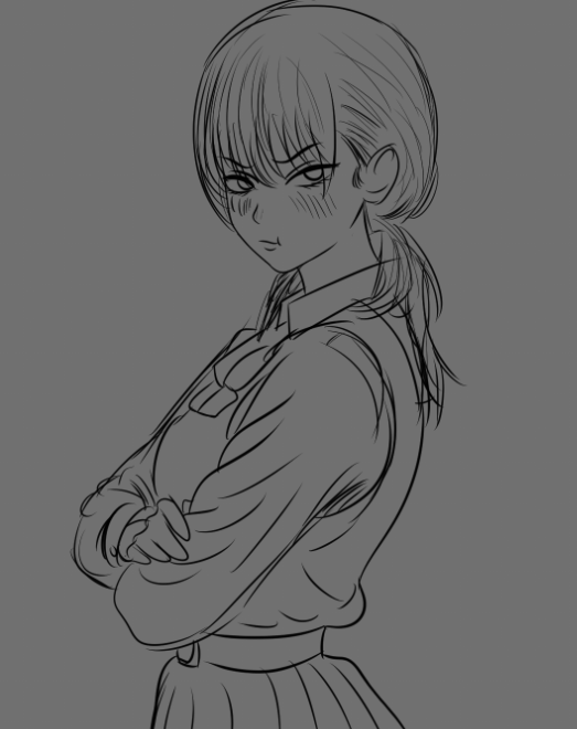 Asa sketch para calentar