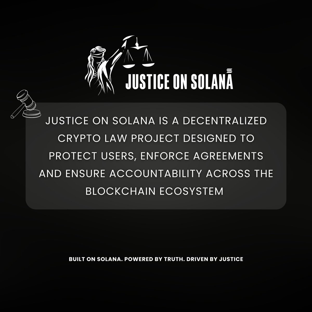JUSTICE ON SOLANA (@onchain_justice) / Posts / X