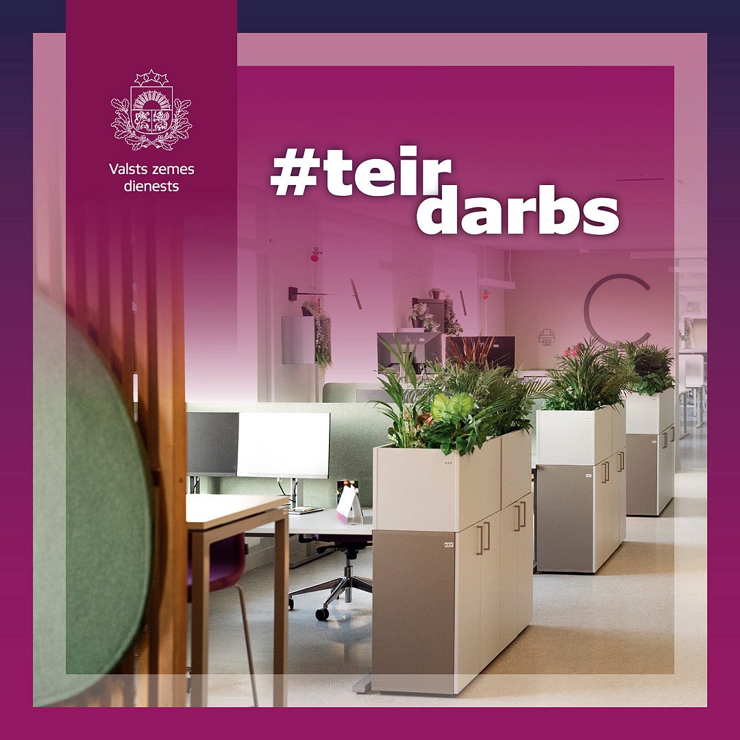 📣 Izsludinām konkursu uz vakanto
Kadastra departamenta direktora vietnieka amatu! 

🔍 Vairāk: vzd.gov.lv/lv/vakance/dir…

#vakance #teirdarbs #kadastrs #direktoravietnieks