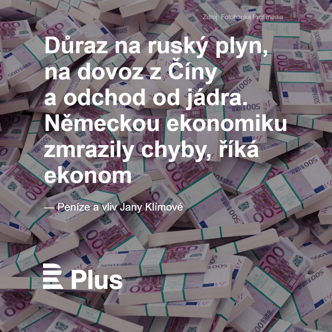Německá ekonomika má letos klesnout už potřetí za sebou v řadě. „Je to nový fenomén v poválečné historii, máme vážné problémy s transformací průmyslu,“ říká prezident německého institutu <a href="/ZEW/">ZEW</a> <a href="/AchimWambach/">Achim Wambach</a>  v pořadu #Penízeavliv <a href="/klimova_j/">Jana Klímová</a>. 🔗 rozhl.as/h3G