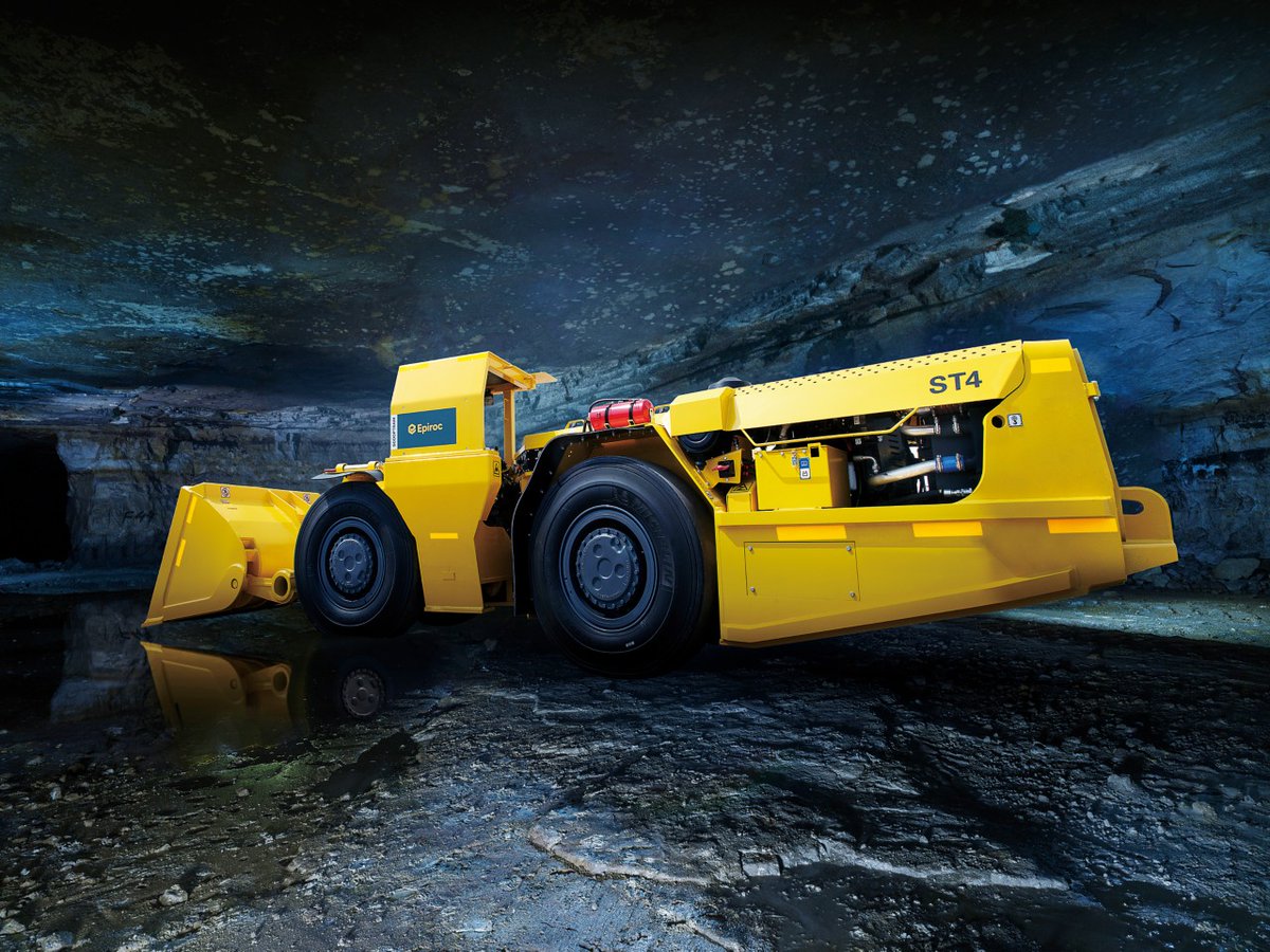 im_mining's tweet image. Epiroc has launched the Scooptram ST4, a new underground LHD aimed at offering increased productivity in narrow-vein mining, saying the 4-t payload machine has performed well in field trials | tinyurl.com/37zpcm34 @epirocgroup #ScooptramST4 #undergroundmining #miningLHDs