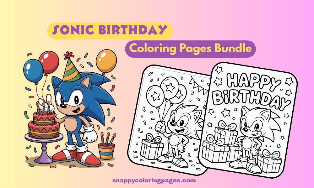 SnappyColorPage's tweet image. Check out our birthday collection at snappycoloringpages.com/movie-sonic-co…
