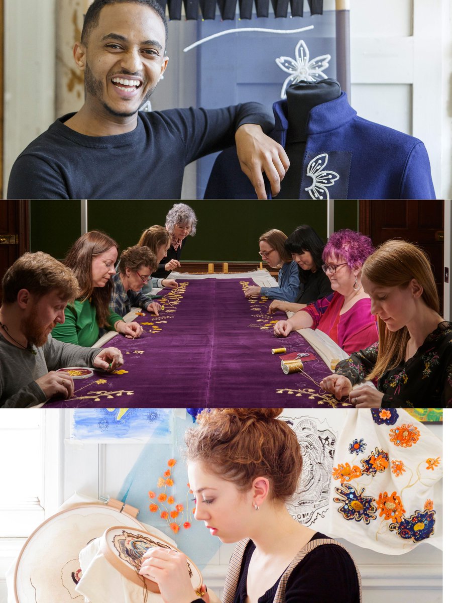 Royal School of Needlework tweet media