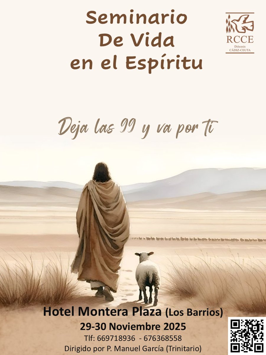 Los Barrios acogerá el “Seminario de vida en el espíritu” los días 29 y 30 de noviembre obispadocadizyceuta.es/2025/11/04/los…