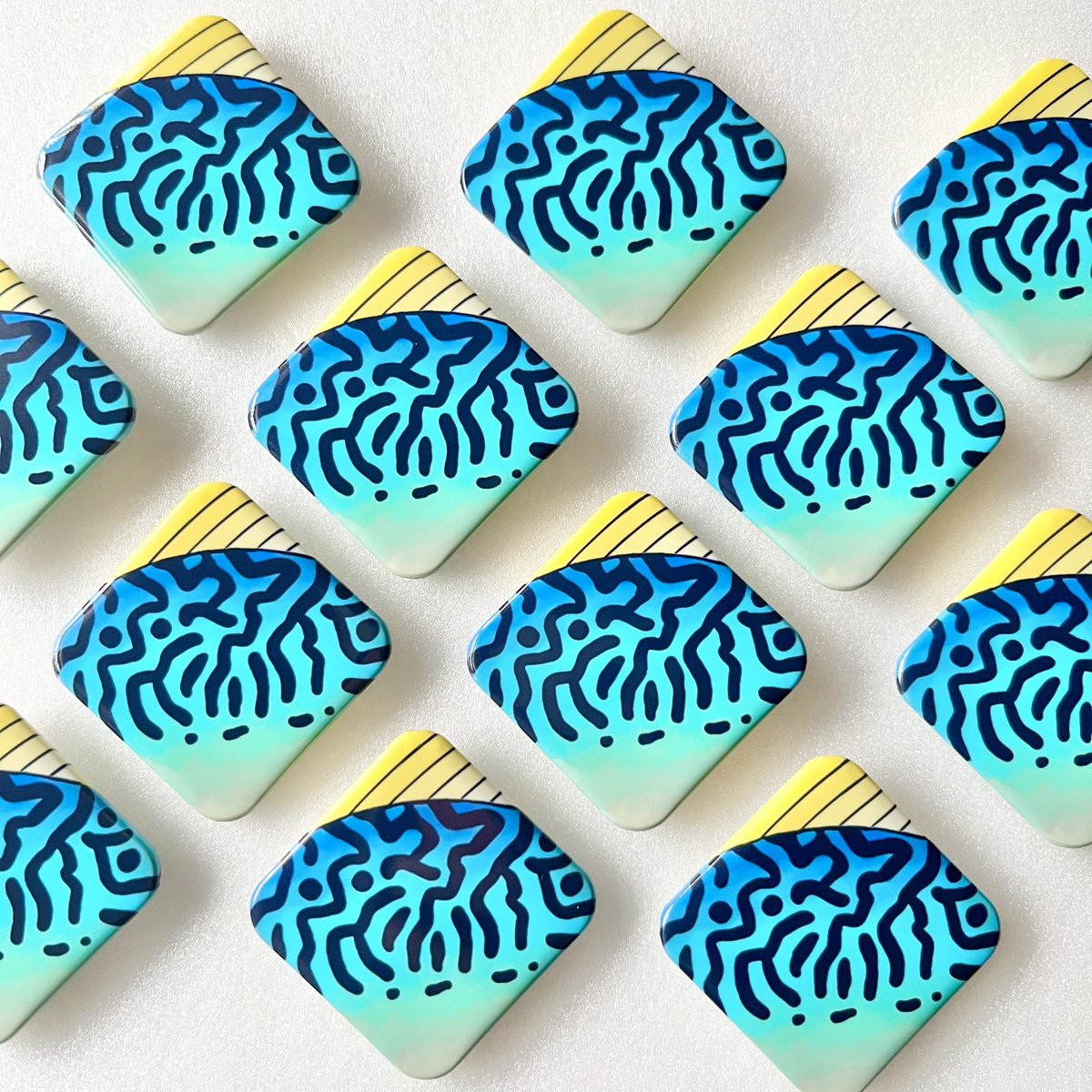 サバ缶バッジも届いたぞぉ〜！！！