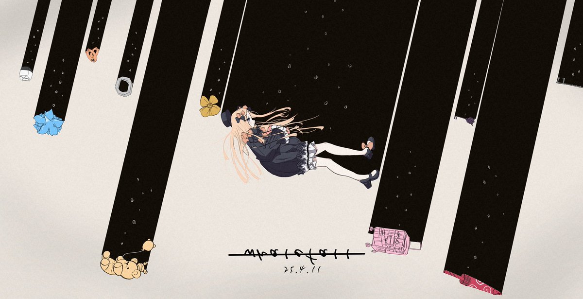 ameamaikafe's tweet image. 沈めている時のらくがき……