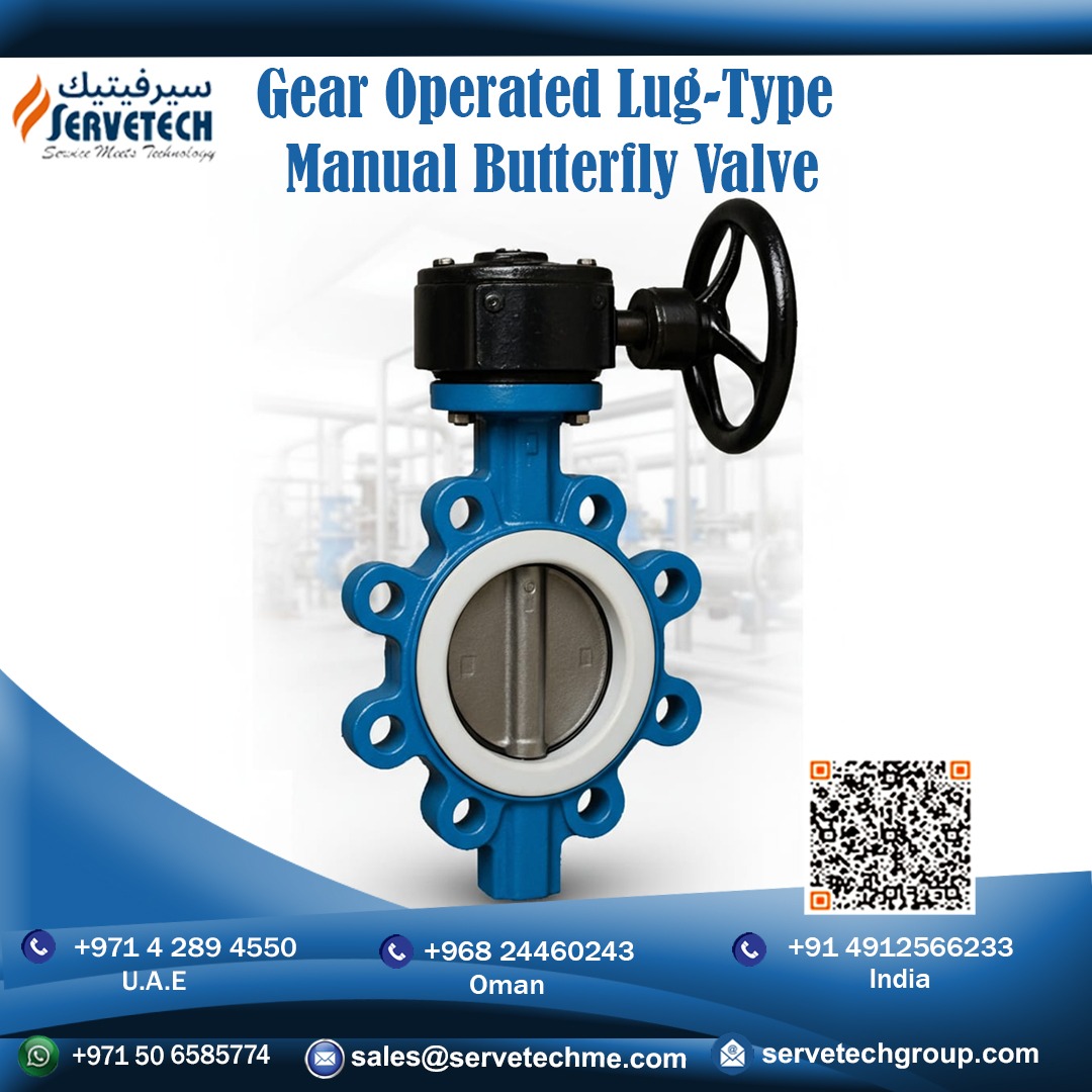 Servetech_'s tweet image. 🔧 Gear-Operated Lug-Type Butterfly Valve — Secure Control, Easy Service
High-torque gear operation, lug one-side removal for end-of-line servicing, actuator-ready and rugged for low-maintenance duty.
📩 DM for specs &amp;amp; a fast quote.
#ButterflyValve #ValveAutomation #Servetech