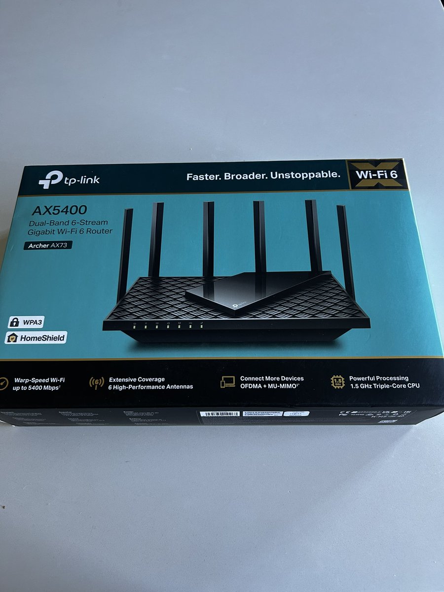 New toy ! Finally have WiFi through out  my pad !