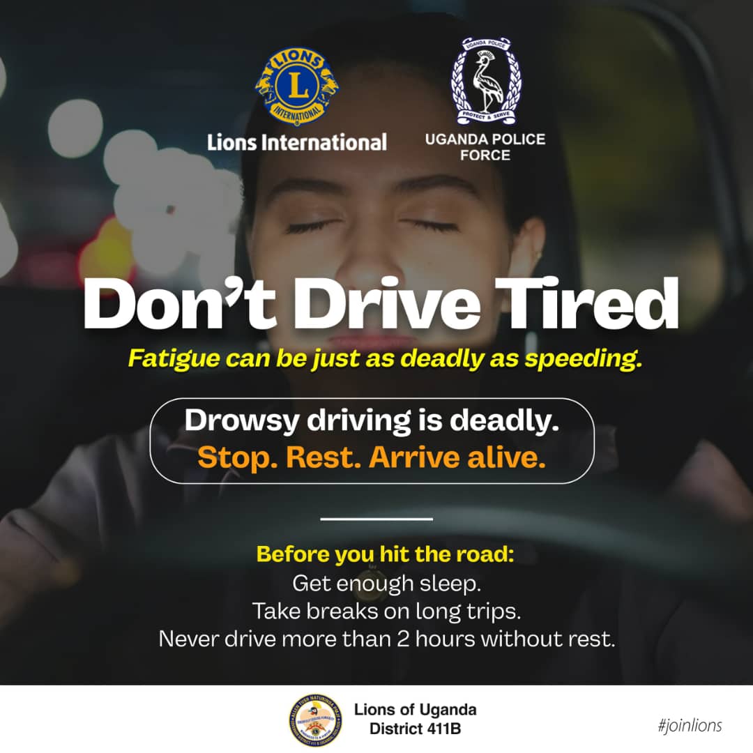 Don't Drive Tired.Save Lives 🙏