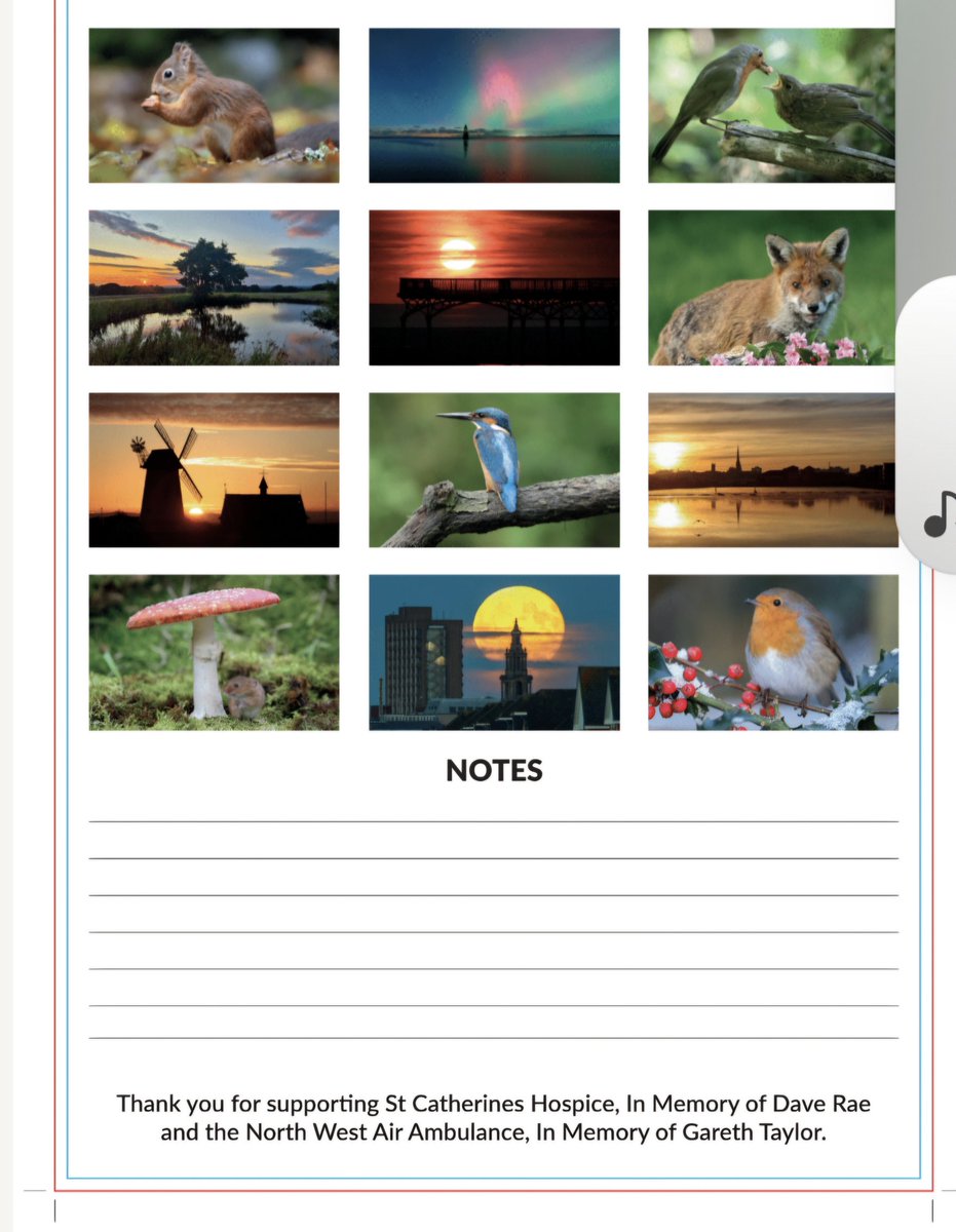 My 3rd charity calendar should arrive this weekend every penny profit split between north west air ambulance and st catherines hospice #preston #lancashire