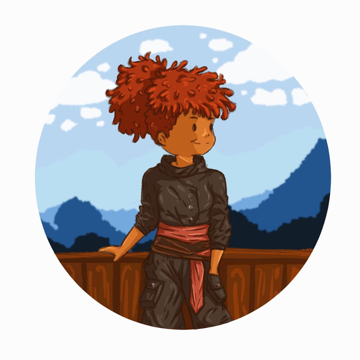 My latest art. (It is still considered chibi, right?)
I've been discovering my art style a lot more lately and I'm so happy with it.
More rigging coming soon, don't worry 👀

#digitalart #Vtuber #Chibi