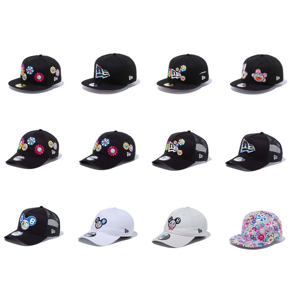New Era®︎ × 村上隆 コラボキャップが国内再販開始 【ニューエラ