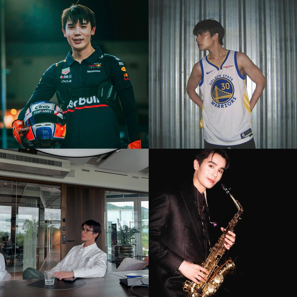 พี่จิมมี่ใช้ชีวิตเหมือนพระเอกฟิคเดินได้มากขึ้นทุกวัน เป็นหมอจบป.โทจากสวิส ตอนนี้ชอบความเร็วไปลองเป็นนักแข่งก็ชนะได้ถ้วยมา ตอนเรียนก็เป็นพี่นักบาสของโรงเรียน แถมยังเป็นนักแสดงที่เล่นดนตรีเป่าแซ้กได้อีก แล้วเด็กผู้หญิงจะอยู่ยังไงพี่จิม จะหาคนแบบพี่ได้ที่ไหน😭

#Jimmyyjp <a href="/jimmyyjp_/">Thapfah Kittipokin, M.D. Deputy Hospital Director</a>