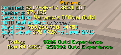 VaramicGuild's tweet photo. We're officially #45 Guild on Hypixel

Can't wait to see how we end off the year! https://t.co/dU9zZsiyZS