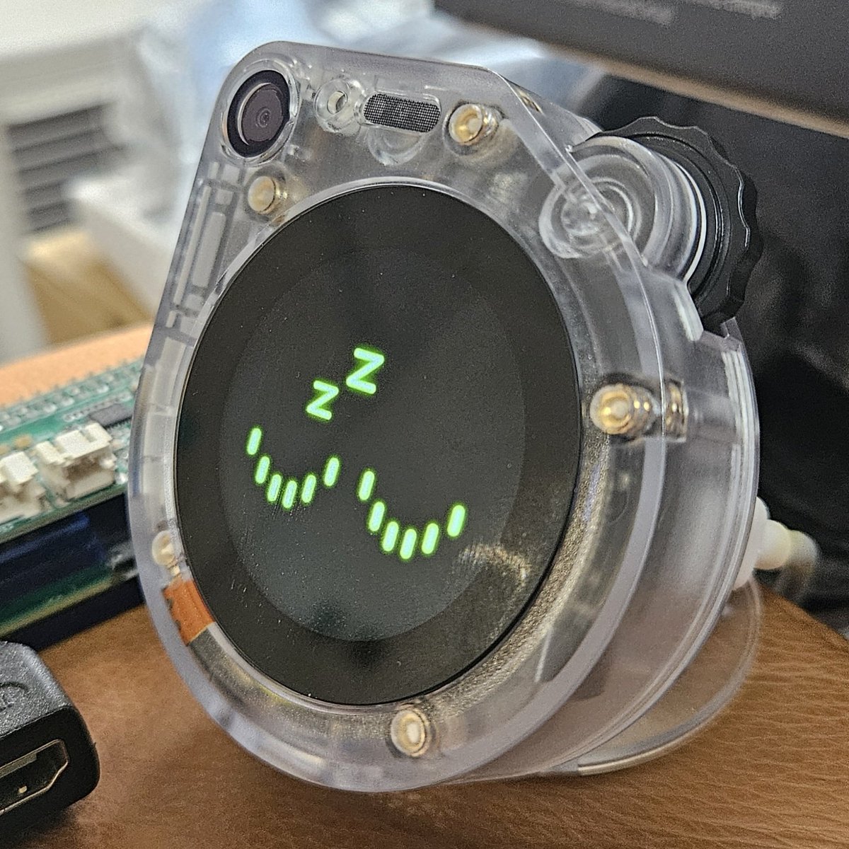 RaspberryWorks1's tweet image. After playing with the SenseCAP Watcher, I wonder what else I can do with this little thing. 

#seeedstudio #sensecap #ai #esp32s3