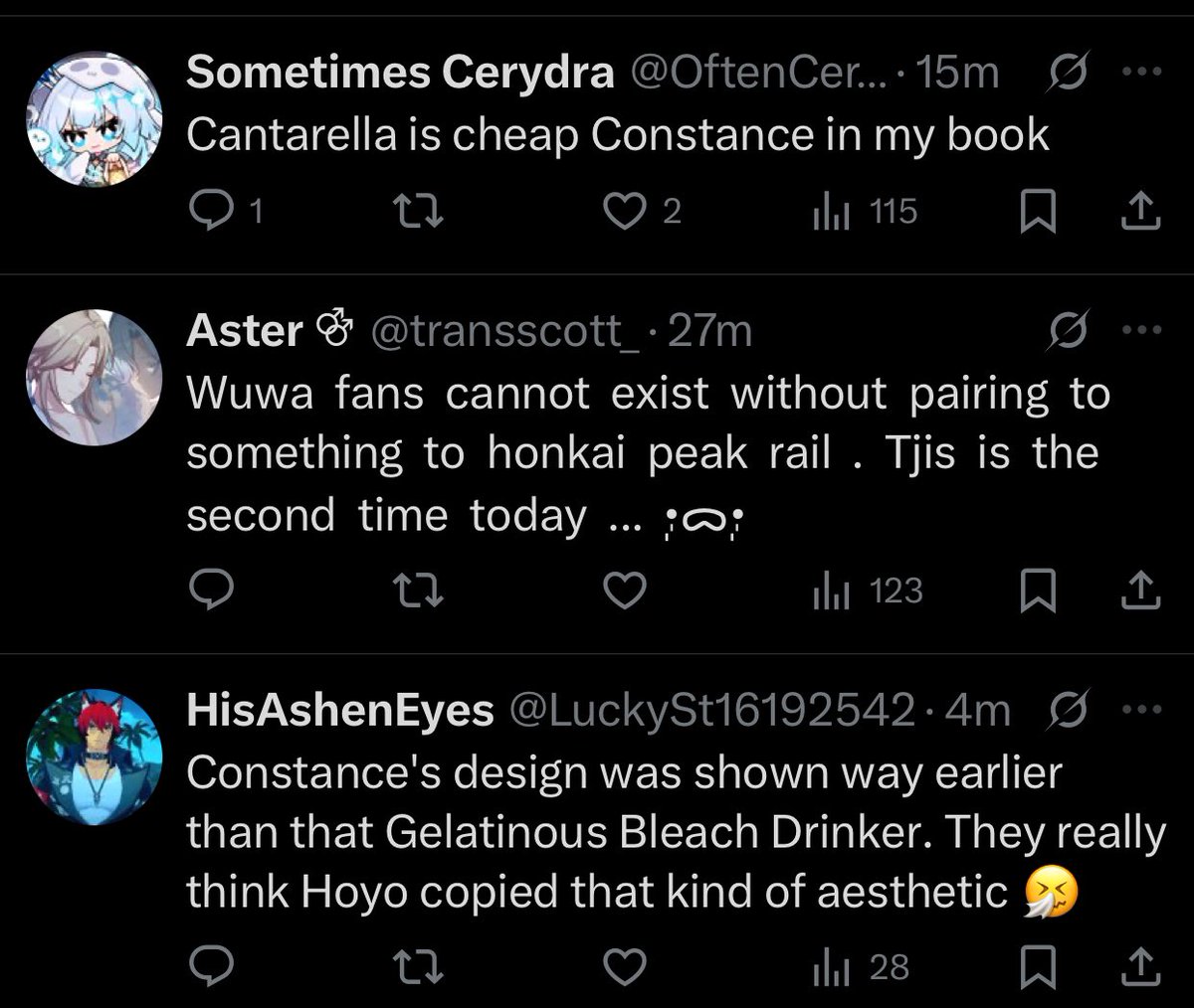 the way hoyo fans talk about women aren't from their games is just straight up disgusting omg