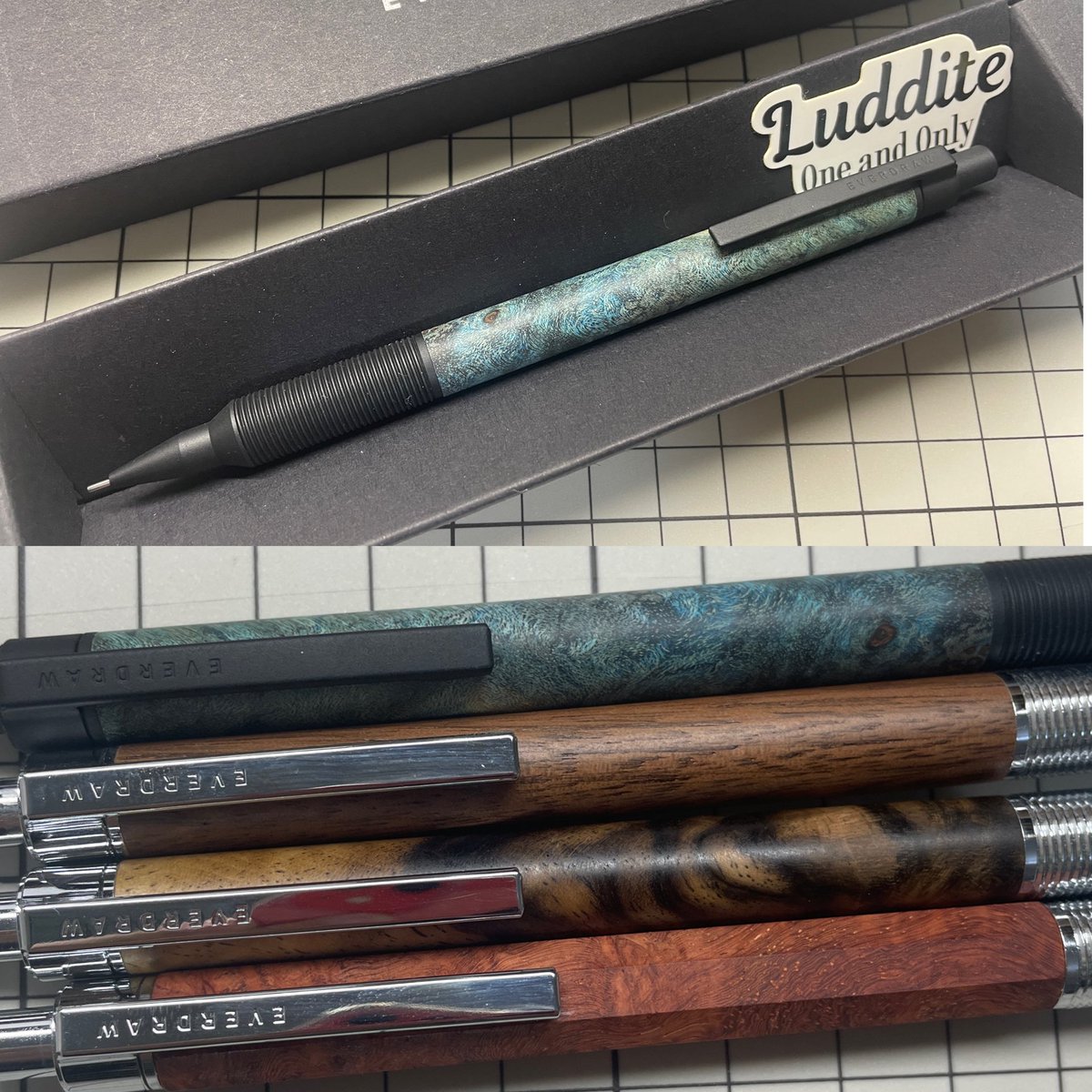 東京ペンショー購入品② @luddite_japan 様のブースにて。 エバー