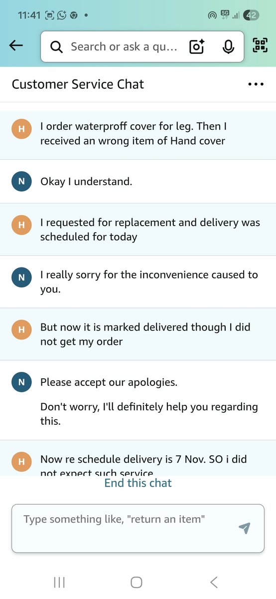hardeepverma14's tweet photo. @amazonindia @amazonIN @amazon @AmazonDelivery @ConsumerCom
Now a days Amazon is working so fast they mark your orders delivered on application but did not delivery in person.This incident happened with me for the second time.
No resolution after contacting their customer support https://t.co/s7xwUQjxXV