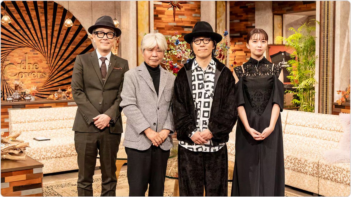 【The Covers】 #来生たかお 登場！
秋の夜長のバラードナイト〜第2夜～

デビュー50周年を迎える来生たかおさんを迎えてお届けするNHK「The Covers」📺
こちらにハナレグミが出演いたします♪
来生さんを敬愛する永積は #中森明菜