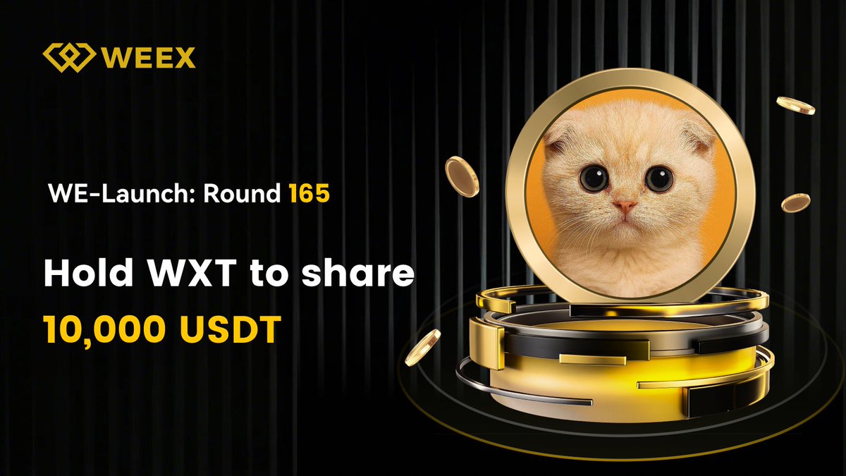 WEEX_Official's tweet photo. 🪂 Get ready for massive airdrops! $SACHI @sachi_coin  is coming to #WELaunch! 🌟
📢 Commit your $WXT to earn a share of  10,000 USDT!
🗓️ 2025-11-04 07:00 (UTC+0) — 2025-11-07 07:00 (UTC+0)

📖More Details:https://t.co/NpiHARVGQp
💡Need $WXT? https://t.co/8SgXOXmIPo
👐Register Instantly Here:https://t.co/ru0cFGZEbd

#WELaunch #WEEX