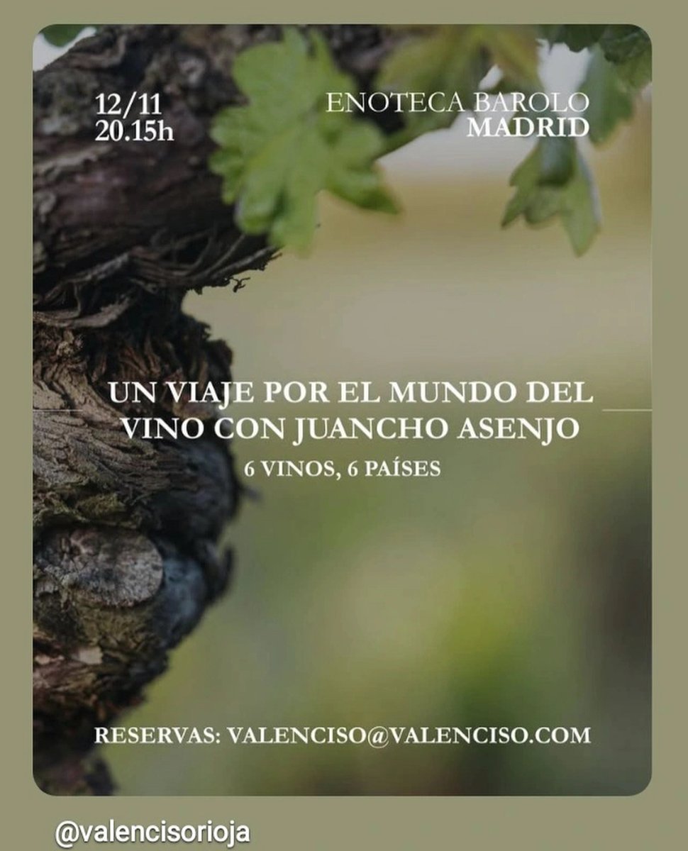 VALENCISO Rioja tweet media