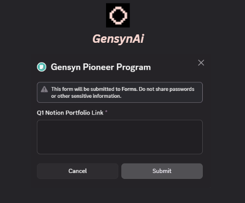 mzain2292's tweet photo. 𝐆𝐞𝐧𝐬𝐲𝐧 𝐆𝐞𝐧𝐬𝐲𝐧 𝐆𝐞𝐧𝐬𝐲𝐧

Everyone is talking about @gensynai 𝐏𝐢𝐨𝐧𝐞𝐞𝐫 𝐏𝐫𝐨𝐠𝐫𝐚𝐦 Application form. Let's breakdown everything this form in detail and how can we better it.

As we saw on 11 October 2025 they announced their program and clearly say we will live form after 2 weeks. But now after 3 weeks they finally opened the form.

As we seen gensyn team is very professional and specially their marketing lead @austinvirts He is an amazing guy. 
So Sir first i'm breaking down your form then i will share my ideas how can we better it for our next promotion application.

So, In the first Section we can clearly see these points

1: X username
2: How long we being in gensyn 
3: Country and language
4: Timezone or active hours 
5: Prefered way of Contributing 

This is the normal information we can provide through your form. This is simple information.

                 Let's move to the next Sections

                                            Section 2 

1: How often do you engage with the community?
2: Describe your main contribution
3: Links or examples of your contributions
4: What impact have you had 
5: Are you running a node?

                                             Section 3

1: Why do you want to be nominated?
2: What ideas do you have?
3: Who is in the community has inspired you?
4: How do you interact with or support others?

So Sir @austinvirts according to your forms a user just can answer your question we do not have complete way where a users clearly showed you what basically they contribue in community Right? 

In section 2 question 2 and 3 for example i want to share with you my contributions i have the only way to share my links but what if i posted videos to guide community i can't share them in form due to this we can't perfectly catch the contributors through this kind of forms. Also if i engage with community i can't share without Screenshots.

In Section 3 what if i want to show you my old previous web3 event hosts my global events how can i show to team i can't because i just can explain in words. What if i'm helpig members day and night i collected some Screenshots which i want to show to team that i'm helpful how can i do this? 

These are the limitations users facing due to which we can miss our real contributors whose are actually deserves the roles.

   So, Here is what design for my @gensynai Community hope the team and community love this idea.

@austinvirts what if we collect applications through  𝐍𝐨𝐭𝐢𝐨𝐧 forms it will work more professionally and every user can add whole contribution in their notion sheet and submit to us like this.

I have created a notion portfolio template for 𝐆𝐞𝐧𝐬𝐲𝐧 team. Users can copy this template and simply fill all their contributions in their form and fill in server. 
This is too too much beneficial for our Moderators to check everything perfectly and they can easily pick deserving candidates in short time.

https://t.co/W93hj0ocqg

Here is the notion Template for the community we can do changes this is just an idea.

                               How it will work?

We will live the form bot after 2 week in this form link their is a option to send us your portfolio users simply add all their contribution each and everything in their notion sheets and simply paste that link in the forum.

Here was the discussion on Program Applications. Let's discuss some discord other activites. 

Firstly the main important thing is we need to create voice channels in our server where users hangout, help each other through voice and can simply enjoy with their friends which keep our Server active.

Secondly events, Events are the main core we can't judge any person though chat because we need contributors not farmers those will spam all the day. So events is the best way to get real contributors. 

We can host amazing twitter content competitions, X spaces, art competitions and even discord events ideas which will helpful for our community and we will teach them through our events. And when we host these things users can add all these contributions in their notion sheet and can fill extra ordinary real contributors forms.

These are the things i realised as a contributor of @gensynai and i explained everything deeply.

Thank you so much Gensyn Team and specially to @austinvirts for last Ama it was amazing. We all love the passion. We are always with you let's grow.