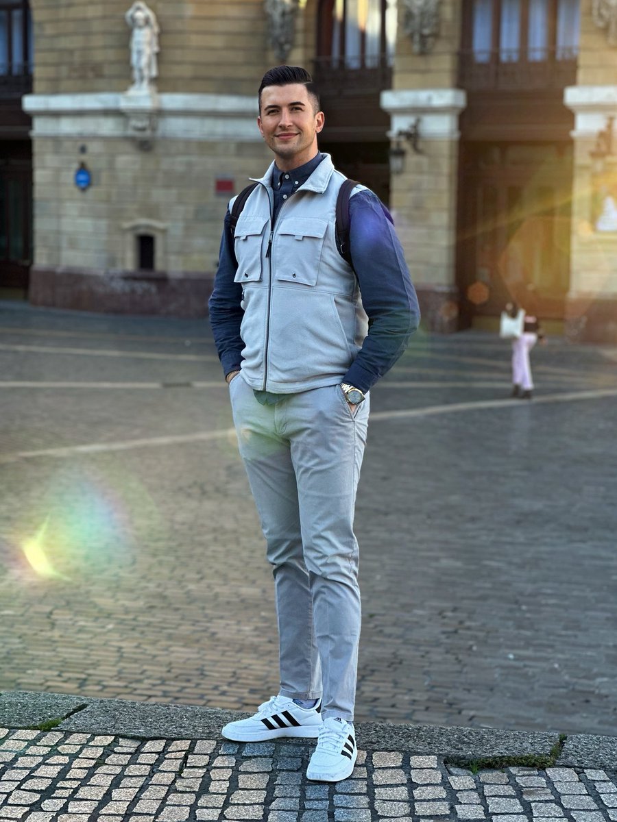 Basque-ing in the sun in Bilbao 😏