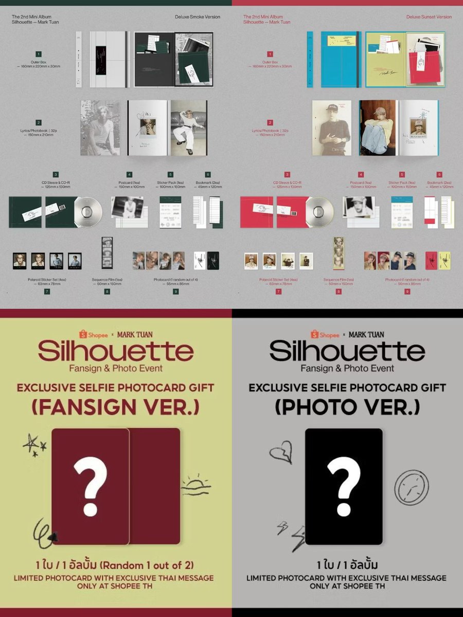 cholymarkk's tweet photo. Pls rt ㅡ Albums marktuan รอบไซน์ shopee

 🤲🏻 บั้มละ 293 รวมส่ง ems

- fansign ซื้อ 2 บั้มได้การ์ดครบ 2 แบบ
- photo  ได้การ์ด 1 ใบ 

🎄ของแถม สตก + กระจกกลม + พกจ 
ㅡ รับมัดจำ บั้มละ 100 บาท 

📦สั่งซื��อทาง dm หรือ ไลน์ https://t.co/232E3hKvll

#ShopeexMarkTuanEvent https://t.co/I5ybVqOWGz