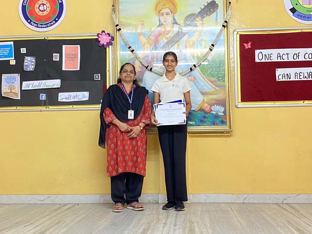 Choithram School tweet media