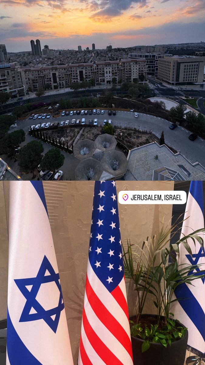 In Israel with the Cyrus Accords Delegation.