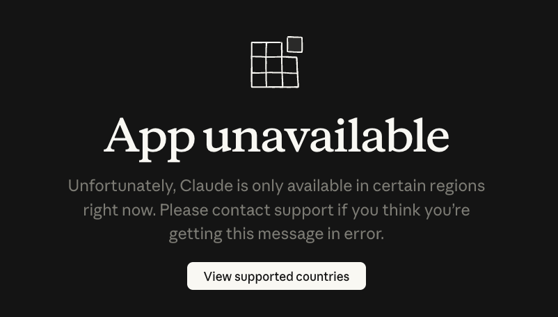 KranchKuru's tweet photo. hey @claudeai why is your service unavailable in Ethiopia? I have some spaghetti code to untangle; help a brother out  😭🙏 https://t.co/4mkJhktjKW