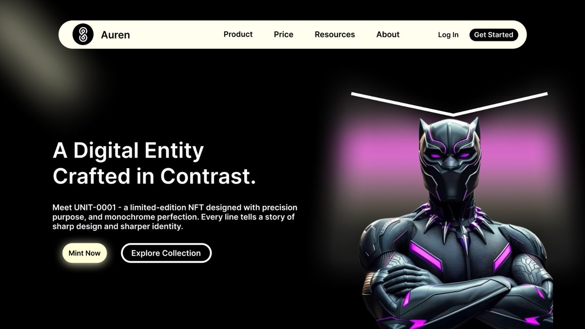 BrightTech_UIUX's tweet image. A digital masterpiece in motion ⚡
Crafted with precision, contrast, and futuristic depth — where design meets identity.
#UIDesign #WebDesign #NFTDesign #UXDesign #DigitalArt #DesignInspiration #FuturisticDesign #CreativeInterface #VisualDesign #DarkModeDesign