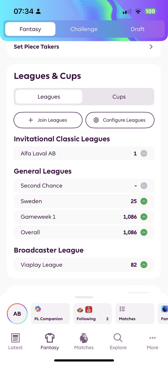 albijonbinakaj's tweet photo. Blev tvingad att testa på FPL. Aldrig testat det innan för jag aldrig har fattat poängen med det. Men sätter grabbarna på plats asså. #mottoppen https://t.co/cwTC5CBlU5