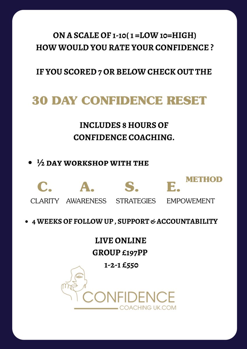 Would you like be more confident in any area of your life . Work , relationships or life in general?