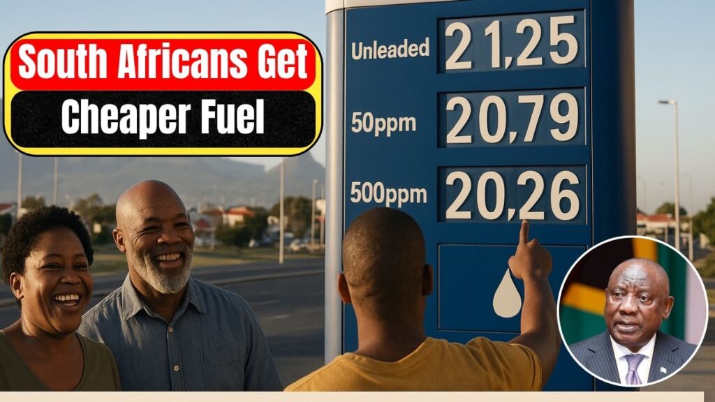 Breaking News: Fuel prices drop across South Africa this week! Petrol and diesel will cost less starting Wednesday, bringing relief to motorists and households struggling with high transport costs. 🇿🇦⛽
#FuelRelief #PetrolPriceDrop #SouthAfrica #SAnews #CostOfLiving #BreakingNews