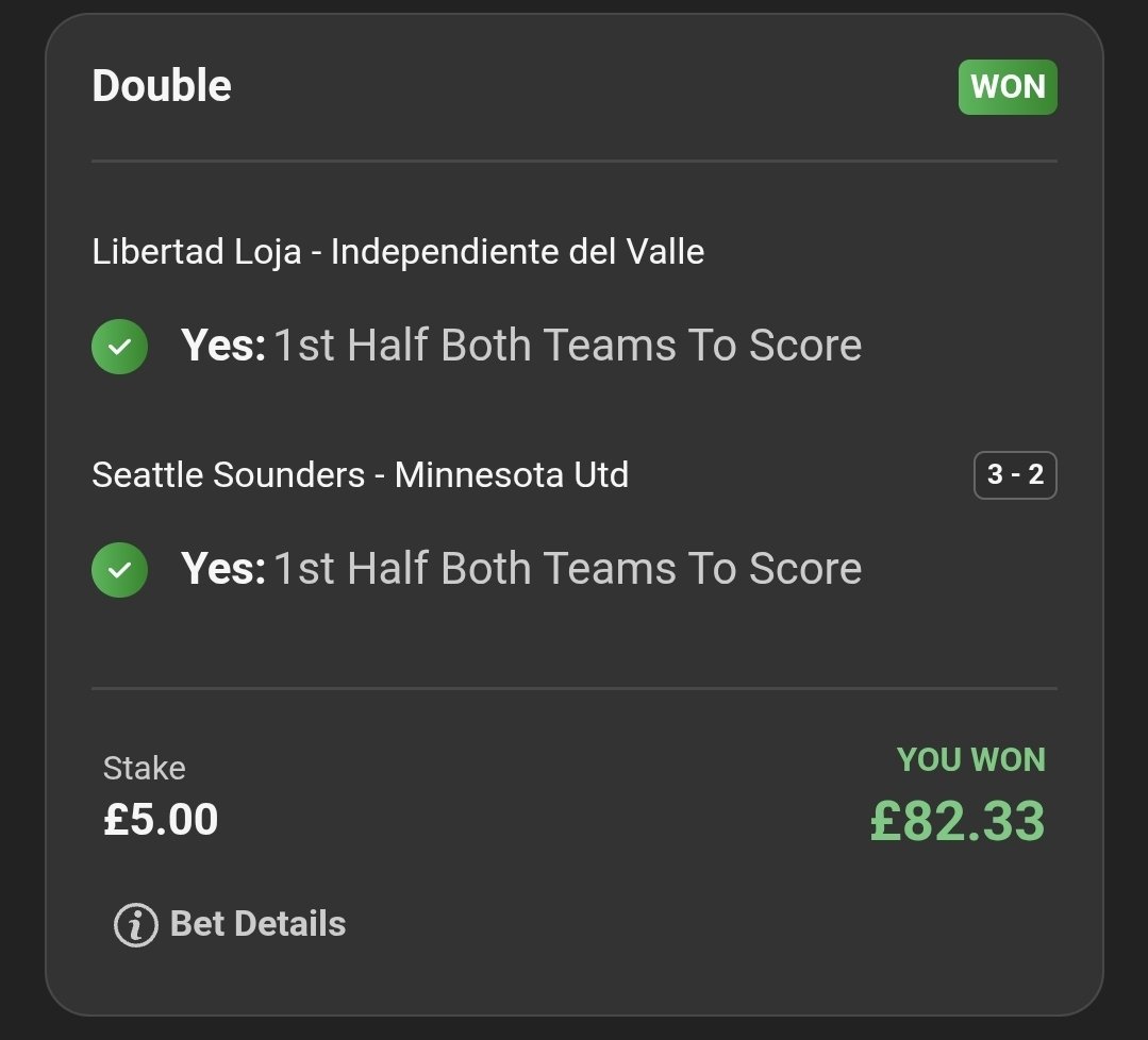 Flutterpunt's tweet photo. BOOM 🔥🔥🔥

Overnight Doubles landed 🙌 

Over 1.5 FHG @ 6.19 ✅️
BTTS FH @ 16.46 ✅️ 🥰 https://t.co/a3eOuxMNgP