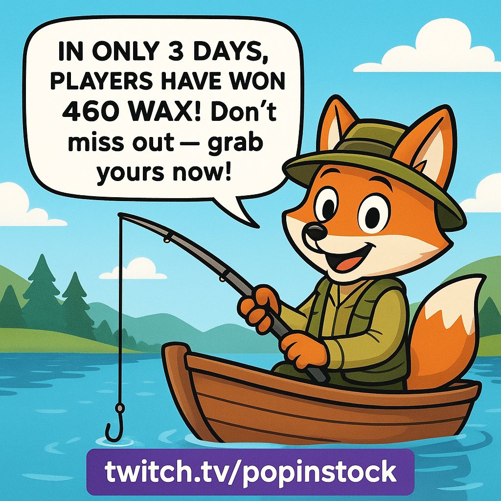 🔥 The hottest WAX stream game is live! 

We’re on pace to distribute ~5,000 WAX 🎁 this month — plus $80 USD 💵 up for grabs on the monthly leaderboard 🏆!

👉 Join us on <a href="/Twitch/">Twitch</a> now!

<a href="/WAX_io/">WAX</a> <a href="/solana/">Solana</a>
#WAX #Solana #PlayToEarn #Crypto #Web3 #CryptoGaming #Web3Gaming
