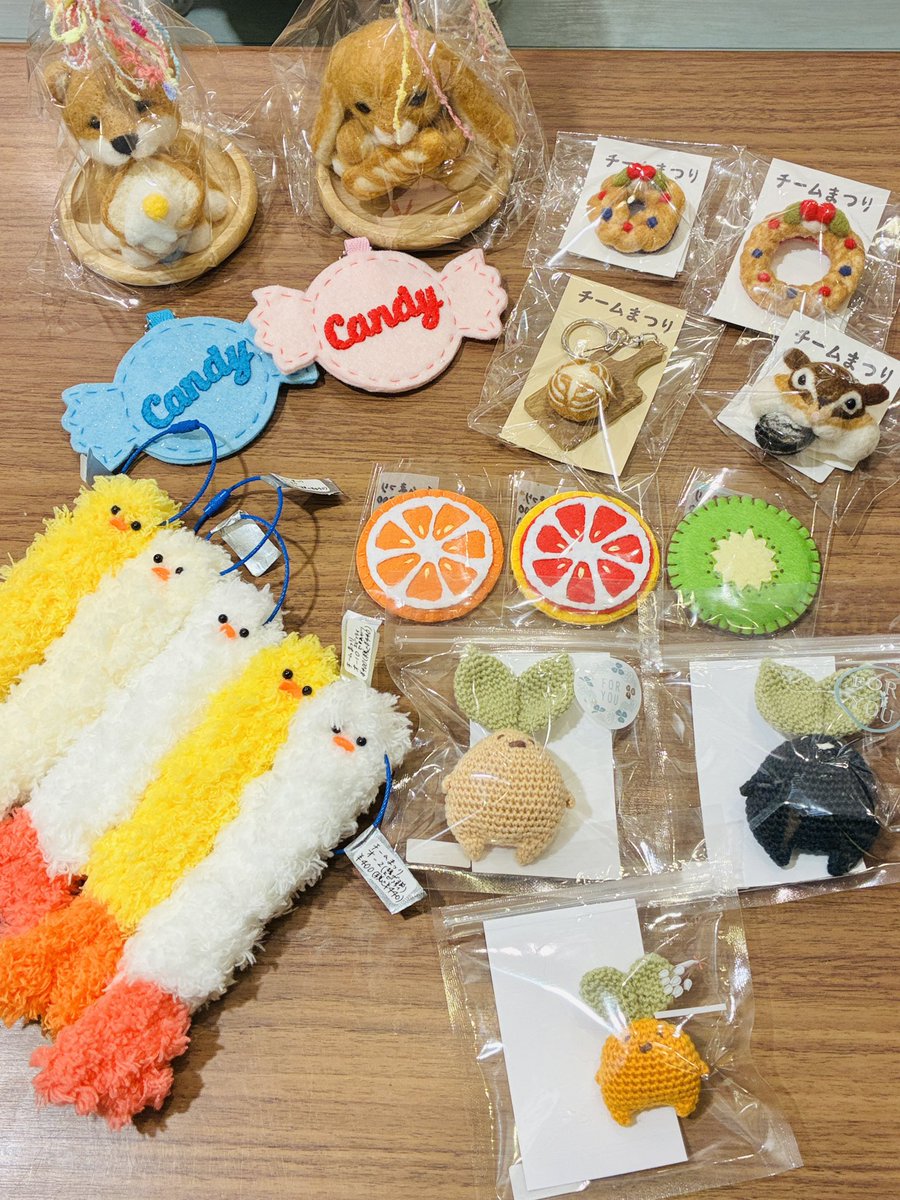 culier_sendai's tweet photo. 11/10(月)まで、CÜlier店舗では引き続き『たべものフェスティバル』開��中です☺️チームまつりさんの作品も10日まで販売です🍞
#クーリエ新作入荷
@gurumiyaMATSURI https://t.co/zPeUCu9uHg
