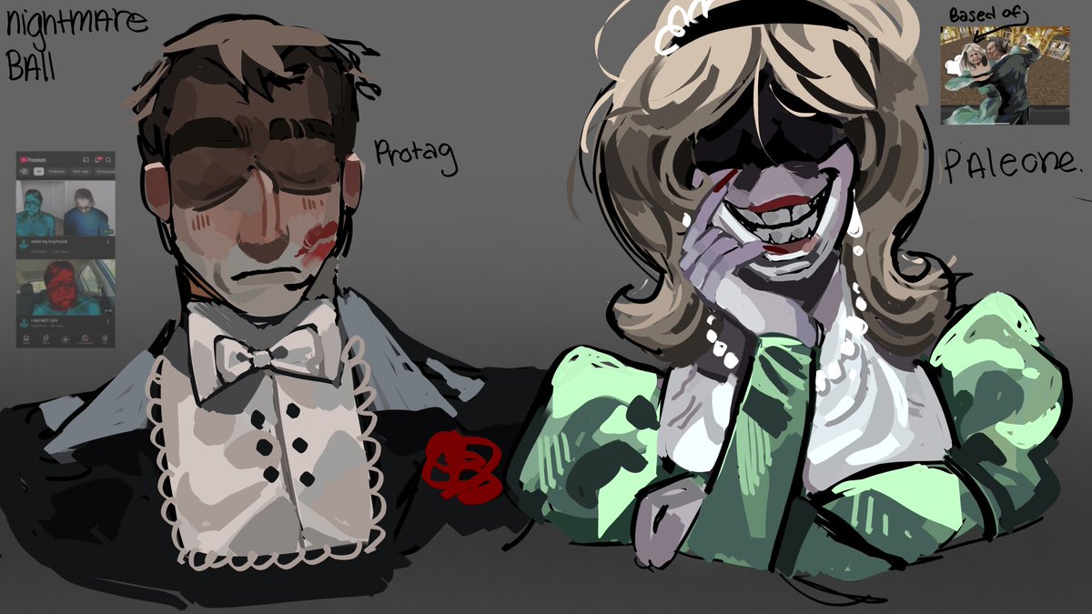 Base of the scrapped ball idea, 

#noimnotahuman #ninah #palegun