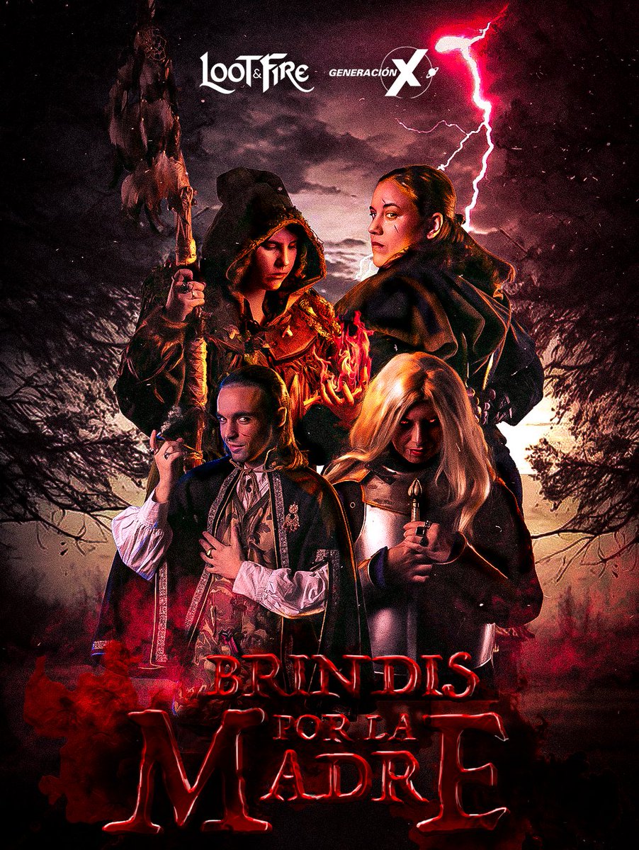 Este jueves a las 20:00h en Twitch, nos reunimos junto a la gente de <a href="/GenXTiendas/">Generación X</a>  para jugar "Brindis por la Madre".

Un one-shot que cuenta el origen del credo “La muerte es la nueva vida”, mucho antes de la Era de la Temeridad.