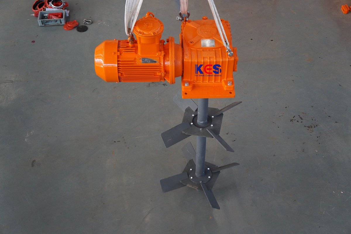 KES_Energy's tweet image. KES Mud Agitator: Essential for solids control systems! Installed in mud tanks to stir drilling fluid, preventing solid particle deposition. Composed of motor, reducer, stir rod &amp;amp; impellers. #KES #MudAgitator #SolidsControl #DrillingEquipment #FYP
kessolidscontrol.com
