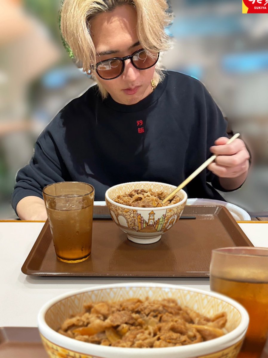 ニートと居候とたかさき展限定 炒飯ロンT黒 FREE SIZE ニートと