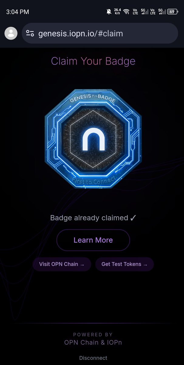 solanaa97's tweet image. This is not a badge in @IOPn_io .. 
Noit a memento
Nor display in your wallet..
This is the beginning of something New about the mileston ..
THE POTENTIAL, Something that you should look for .. 
#engage #involve #inspire