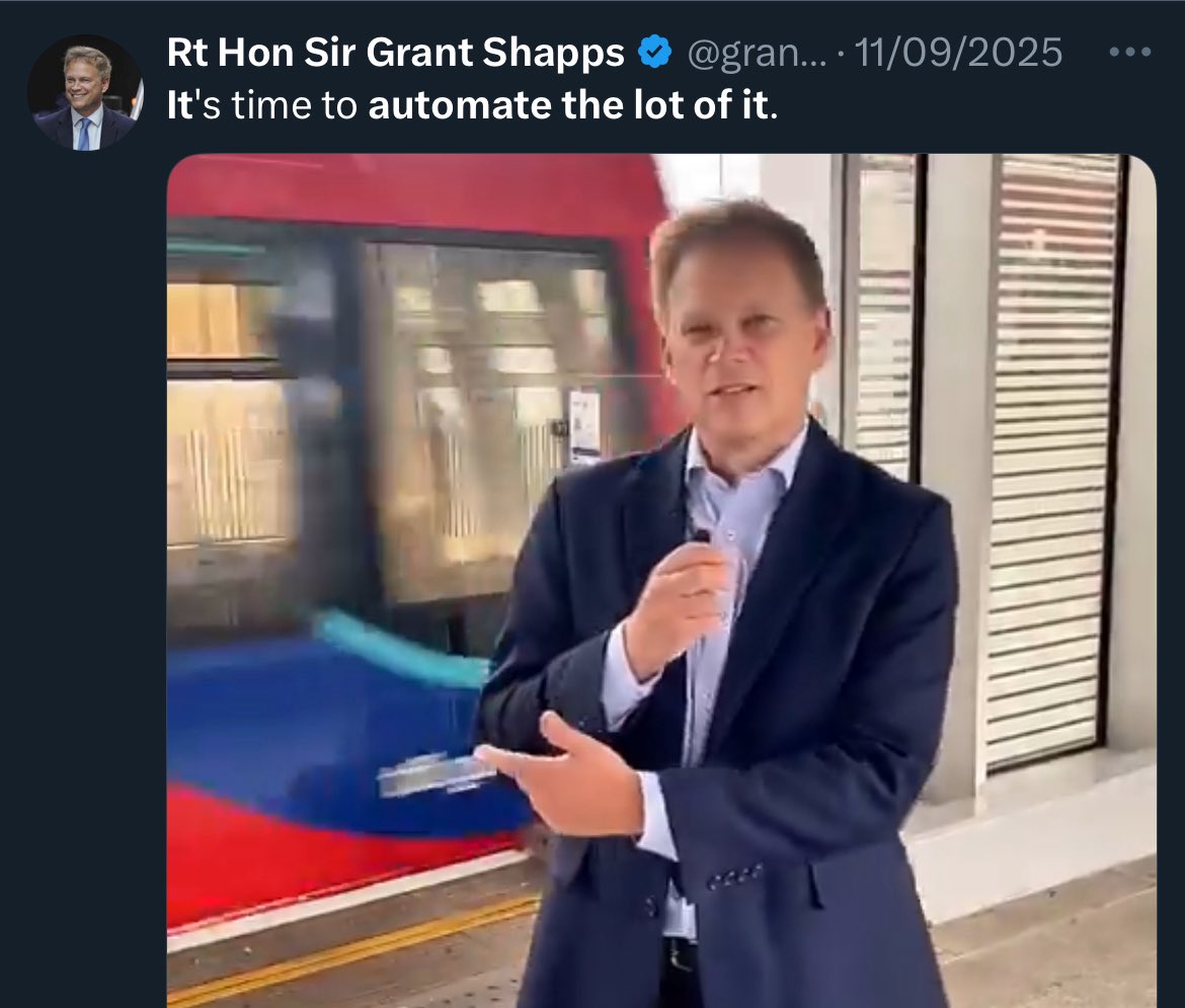 ParallaxFluxTX's tweet photo. Morning @grantshapps https://t.co/r1qPZf17yF