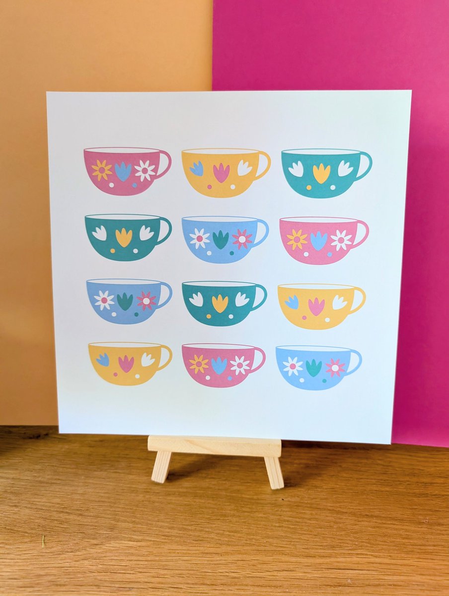 andrealem's tweet photo. Beautiful teacups β
A lovely print for the kitchen
https://t.co/2fqPvR07Ei
#earlybiz #teacups #tea #tealover #kitchenprints #illustration #tuesdayvibe https://t.co/4BFdOLGxZT