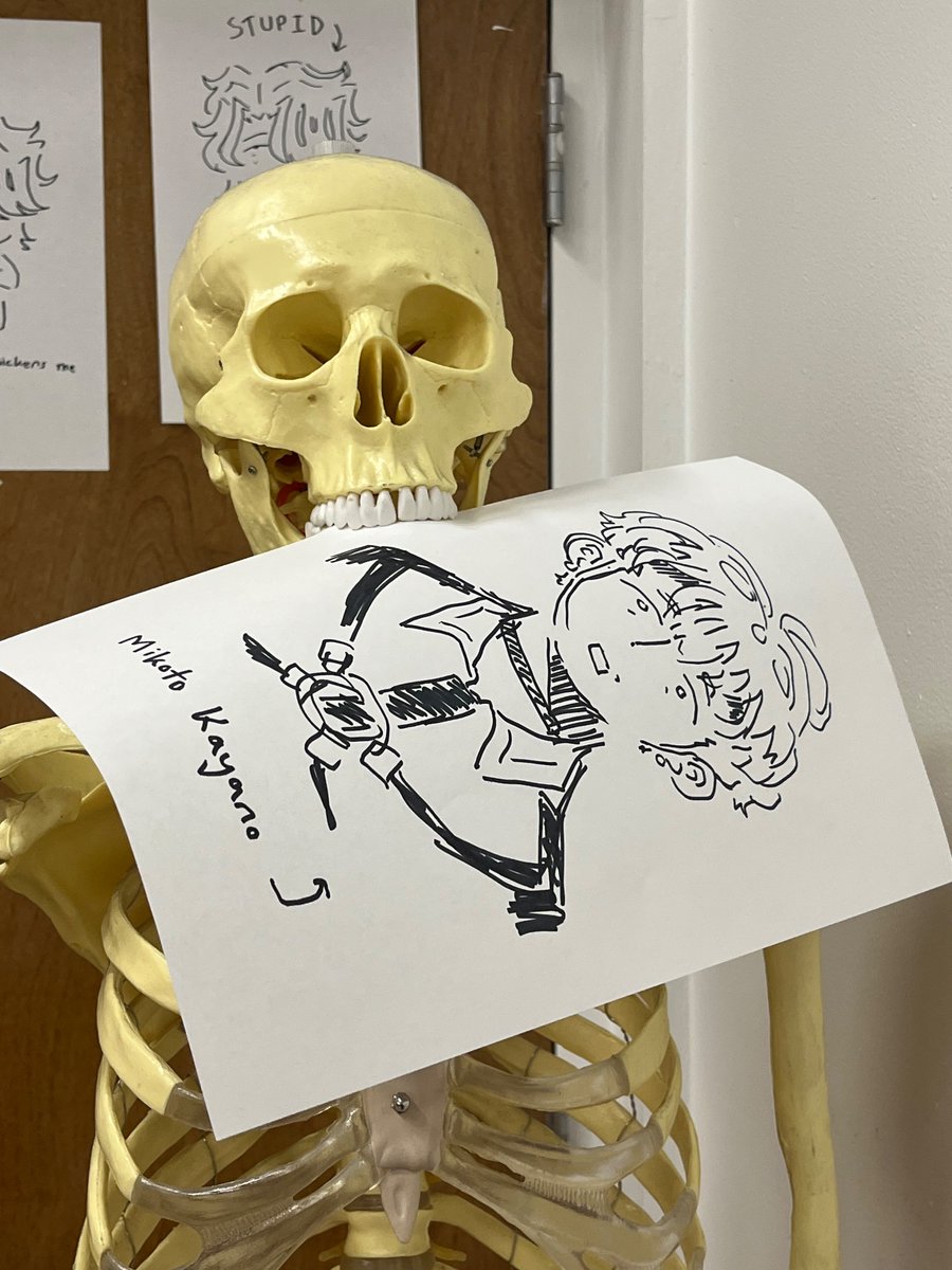 i drew mikoto sorry he’s a bit chopped