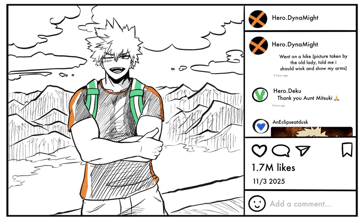 It was for Izuku 💚