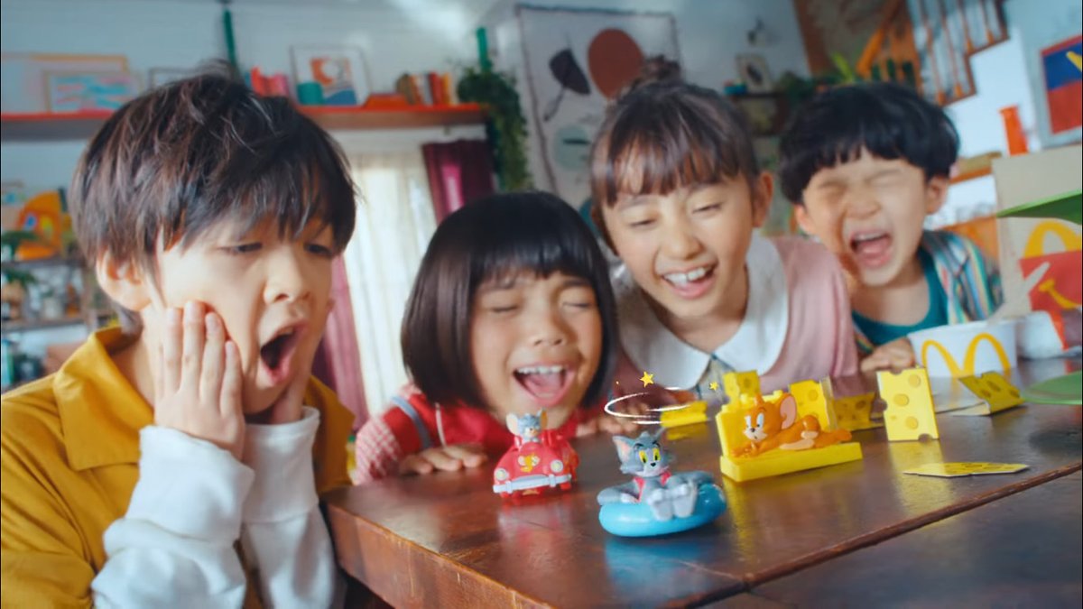 ◇ トムとジェリー「DOTA-BATA-SHOW」篇 谷利春瑠くん 市川臣くん 松本